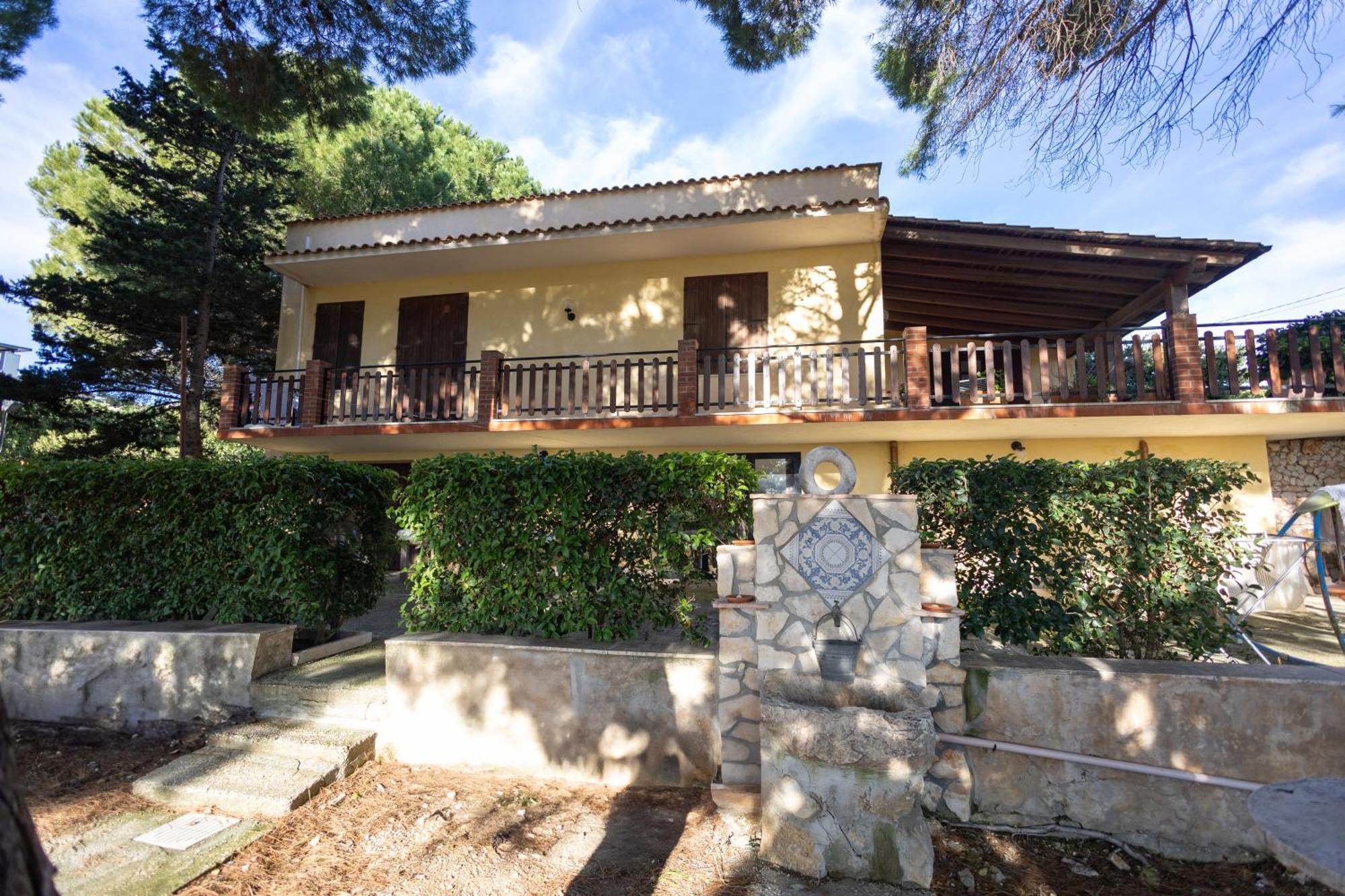 Casa Caronia Villa Valderice Bagian luar foto